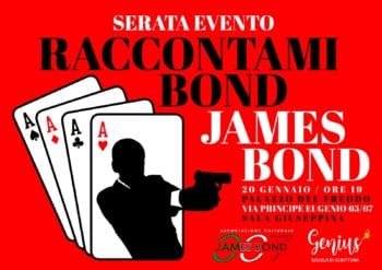 Serata evento "Raccontami Bond, James Bond"