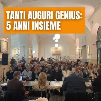 Festa di compleanno Genius: 5 anni insieme